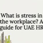 Decorative blog title card with UAE stress theme