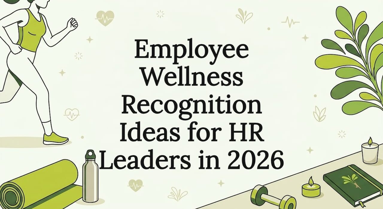 Decorative wellness recognition title card