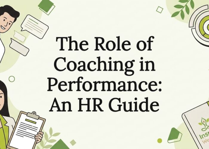 Decorative coaching theme title card illustration