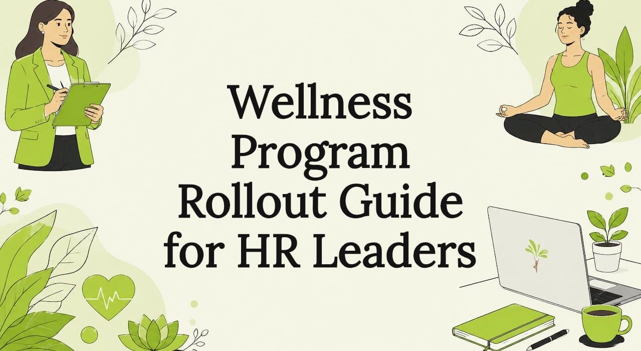 Decorative wellness program title card