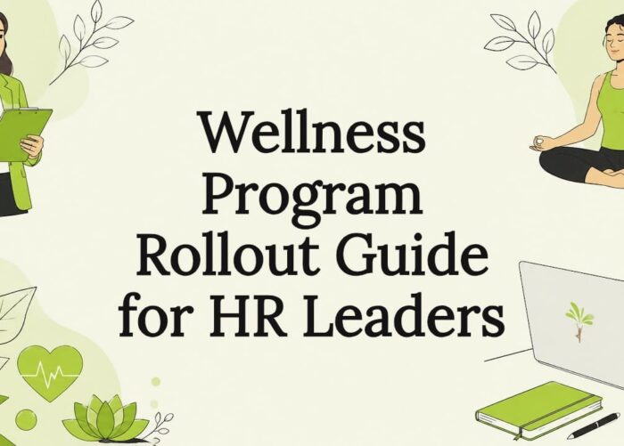 Decorative wellness program title card