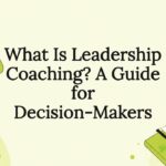Decorative title card illustration for leadership coaching