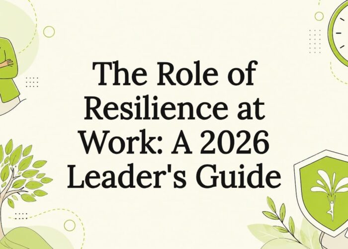 Decorative resilience workplace title card