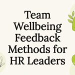 Decorative title card with HR and wellbeing icons