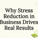 Decorative title card illustration for stress reduction article