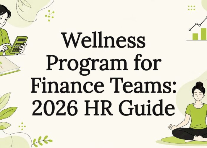 Illustrated decorative title card for finance wellness program
