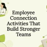 Decorative illustrated title card for employee connection