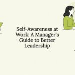 Decorative title card illustration with leadership theme