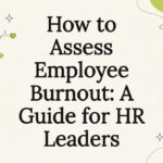 Decorative wellness and burnout assessment illustration