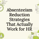 Decorative title card illustration with workplace wellness theme