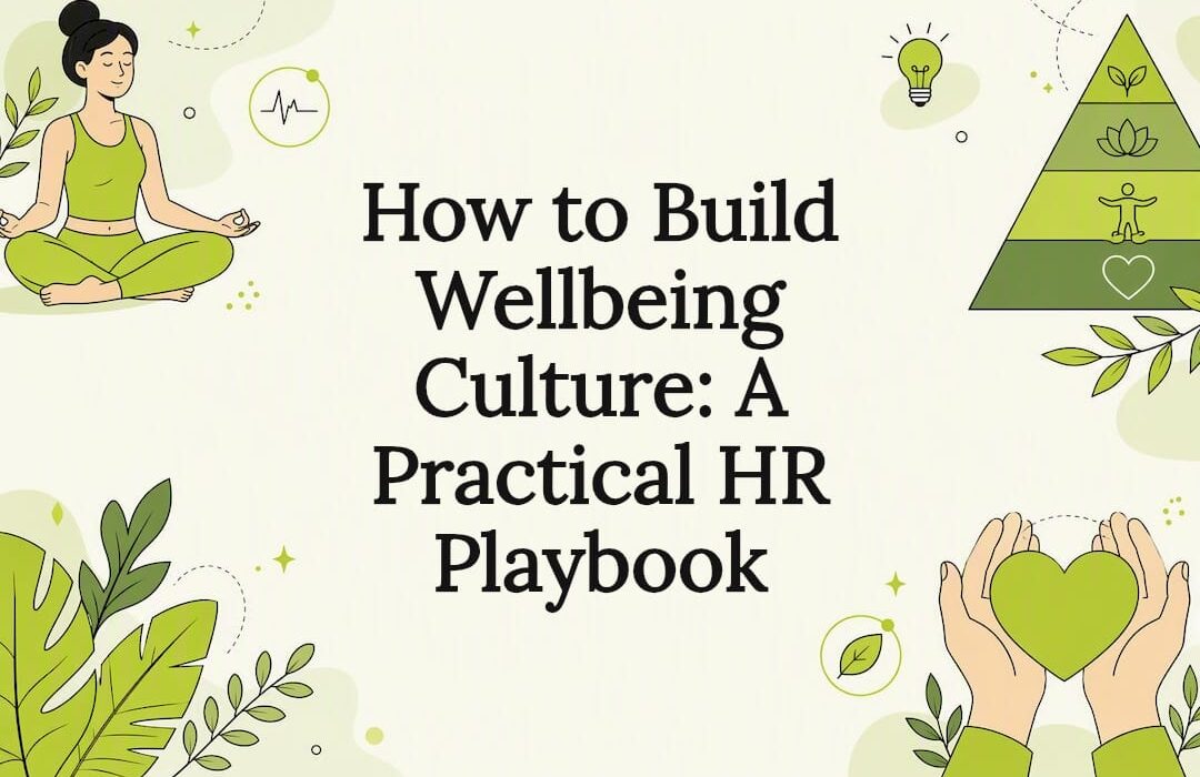 Decorative illustrated title card for wellbeing culture article