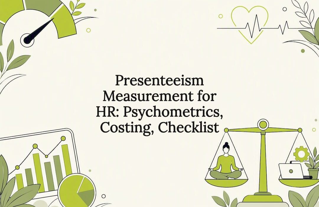 Presenteeism measurement title card
