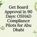 OSHAD compliance and workplace wellbeing title card