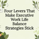Executive work life balance title card