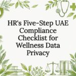 Decorative UAE wellness privacy title card