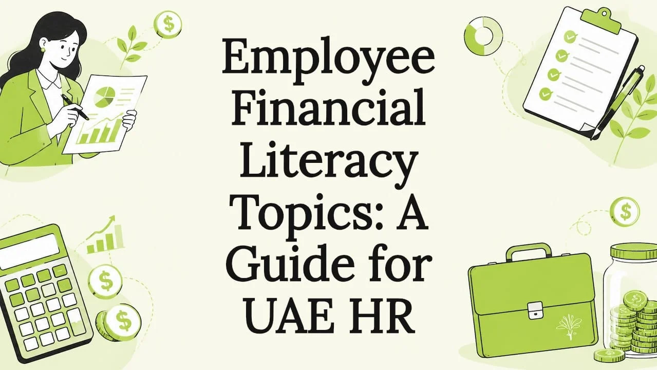 Decorative title card illustration for financial literacy article