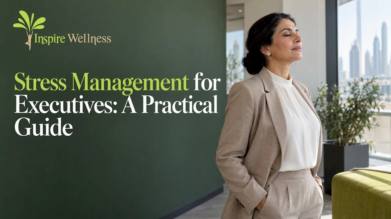 Executive pausing for a breathing reset